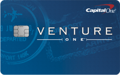 Capital One VentureOne Rewards Credit Card image.