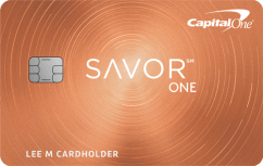 Capital One SavorOne Cash Rewards Credit Card image.